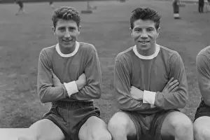 Alan Atherton and Willie Donaldson - Manchester United reserves