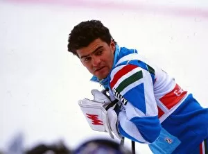 Images Dated 14th December 2009: Alberto Tomba - 1988 Calgary Winter Olympics