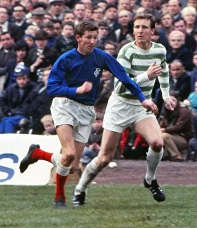 Images Dated 12th January 2010: Alex Ferguson and Billy McNeill during the 1969 Scottish Cup Final