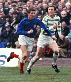 Alex Ferguson and Billy McNeill during the 1969 Scottish Cup Final