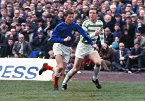 Alex Ferguson and Billy McNeill during the 1969 Scottish Cup Final