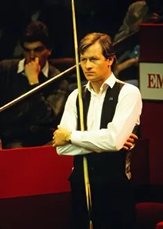 Images Dated 6th May 2011: Alex Higgins, 1986 Embassy World Snooker Championship