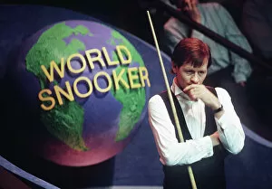 Images Dated 1987: Alex Higgins - 1987 Embassy World Snooker Championship