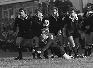 Images Dated 8th September 2008: The All Blacks face the Western Counties on their tour of GB in 1972
