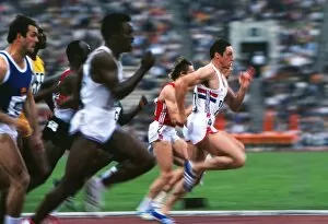 Images Dated 21st December 2010: Allan Wells - 1980 Moscow Olympics - Mens 100m