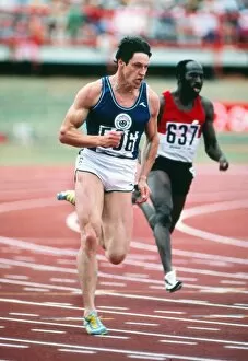 Images Dated 21st December 2010: Allan Wells at the 1982 Commonwealth Games