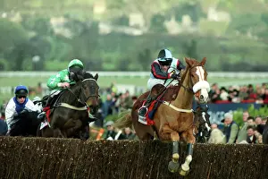 AP McCoy on the Mr Mulligan on the way to winning the 1997 Cheltenham Gold Cup