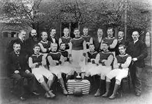 FA Cup Winners Collection: Aston Villa Team Group - 1895 FA Cup Winners
