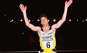 Images Dated 9th May 2012: Athletics - McVities meeting at Crystal Palace 1989 - Mens 1500m Sebastian Coe of Great Britain