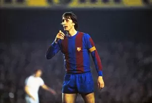 Images Dated 27th October 2009: Barcelonas Johan Cruyff in 1978