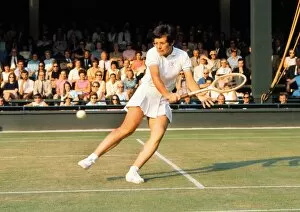 Images Dated 14th June 1970: Billie Jean King - 1970 Wightman Cup