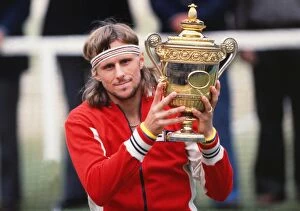 Images Dated 23rd April 2010: Bjorn Borg - 1978 Wimbledon Champion