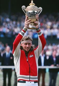 Images Dated 23rd April 2010: Bjorn Borg - 1979 Wimbledon Champion