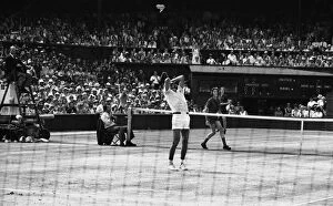Images Dated 23rd April 2010: Bjorn Borg wins his first Wimbledon title in 1976