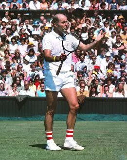 Images Dated 9th July 2012: Bob Hewitt - 1975 Wimbledon Championships