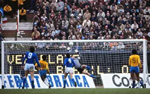 Brazils Nelinho scores a magnificent goal past Italys Dino Zoff at the 1978 World Cup