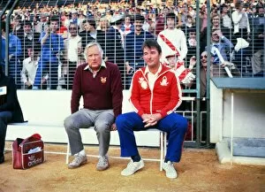 Images Dated 27th May 2011: Brian Clough and Peter Taylor, 1980 European Cup Final