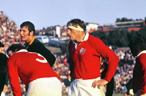 British Lions captain Willie John McBride during the Third Test against South Africa in 1974