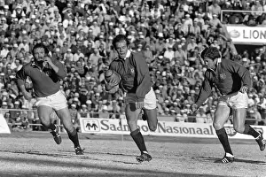 Clive Woodward makes a break - 1980 British Lions Tour to South Africa