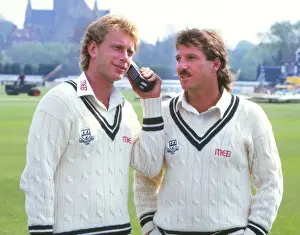 Cricket - Worcestershire County Cricket Club Photocall 1987. Graham Dilley