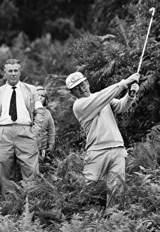 Images Dated 20th December 2010: Dai Rees hits from the rough at the 1969 NoW Matchplay
