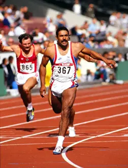Daley Thompson at the 1986 Stuttgart European Championships