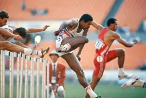 Images Dated 23rd September 2010: Daley Thompson at the 1988 Seoul Olympics