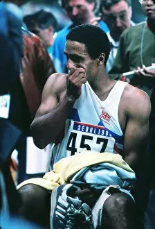 Images Dated 24th August 2010: Daley Thompson fails to retain his Olympic decathlon title in Seoul in 1988