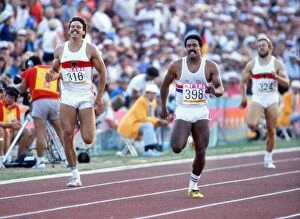 1984 Los Angeles Olympics Collection: Daley Thompson and Jurgen Hingsen - 1984 Los Angeles Olympics