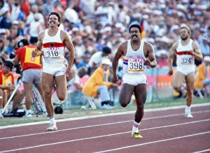 Games Of The Xxiii Olympiad Prints: Daley Thompson and Jurgen Hingsen - 1984 Los Angeles Olympics