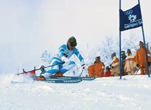 David Mercer - 1984 Sarajevo Winter Olympics - Mens Giant Slalom