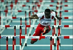 Images Dated 29th August 2011: Dayron Robles at the 2011 Athletics World Championships