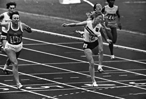 East Germanys Renate Stecher wins 200m gold at the 1972 Munich Olympics