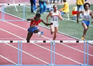 1976 Montreal Olympics Collection: Ed Moses at the 1976 Montreal Olympics