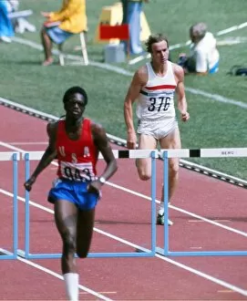 Images Dated 10th November 2011: Ed Moses and Alan Pascoe at the 1976 Montreal Olympics