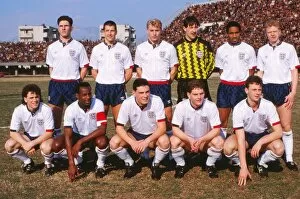 Images Dated 1st June 2011: England Under 21s - 1989