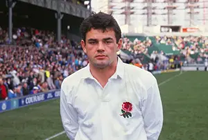 England captain Will Carling - 1990 Five Nations Championship