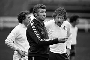 Images Dated 7th June 2012: England coach Mike Davis - 1980 Five Nations