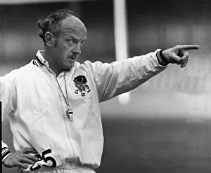 Images Dated 25th March 2011: England rugby coach John Burgess in 1971