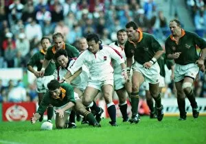 Images Dated 24th February 2010: England take on South Africa in 1994