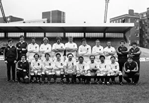 Images Dated 2nd September 2014: England team that defeated Wales in Cardiff in the 1981 Five Nations