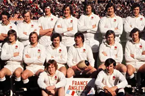 The England team that faced France in the 1974 Five Nations Championship