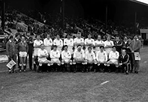 Images Dated 5th September 2014: England team that faced Scotland in the 1982 Five Nations