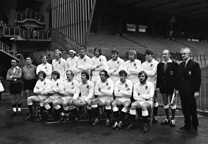 Images Dated 6th June 2012: The England team that faced Wales in the 1973 Five Nations Championship