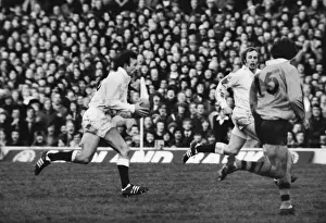Englands Andy Maxwell faces Australia at Twickenham in 1976
