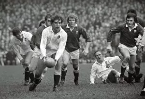 Images Dated 17th January 1976: Englands Bob Wilkinson - 1976 Five Nations