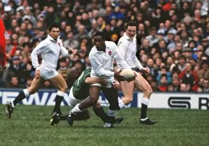 Images Dated 2nd February 2010: Englands Chris Oti - 1988 Five Nations