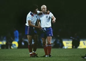 Images Dated 1982 October: Englands David Armstrong and Alan Devonshire