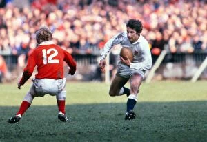 Images Dated 10th November 2009: Englands Paul Dodge - 1983 Five Nations