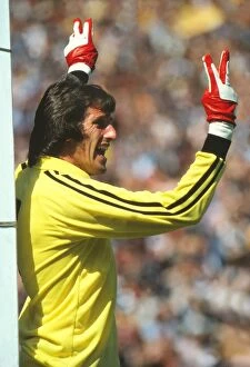 Images Dated 5th October 2009: Englands Ray Clemence - 1980 British Home Championship